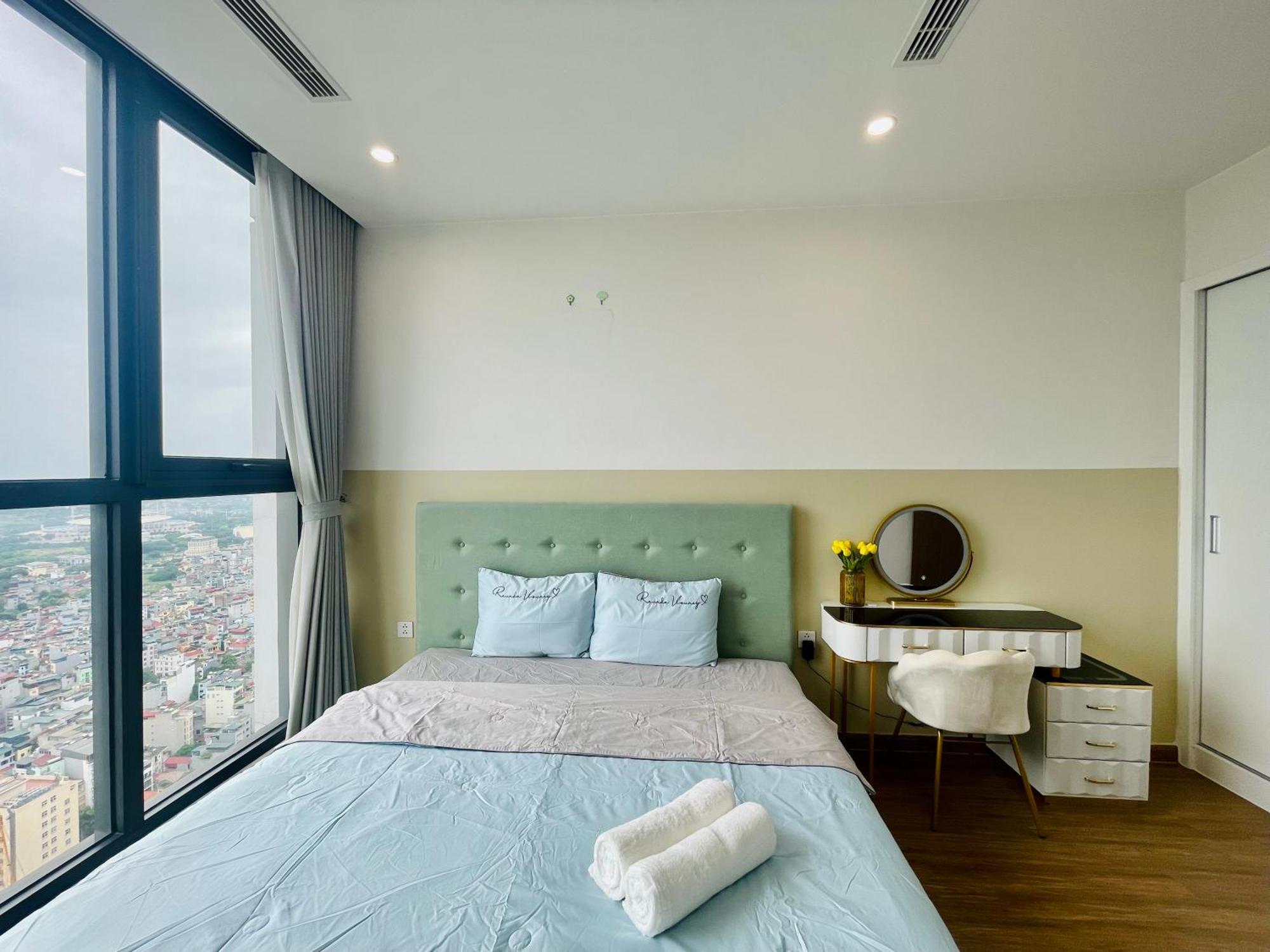 Luxury Apartment Vinhomes Skylake 5Min To Keangnam Hanói Quarto foto