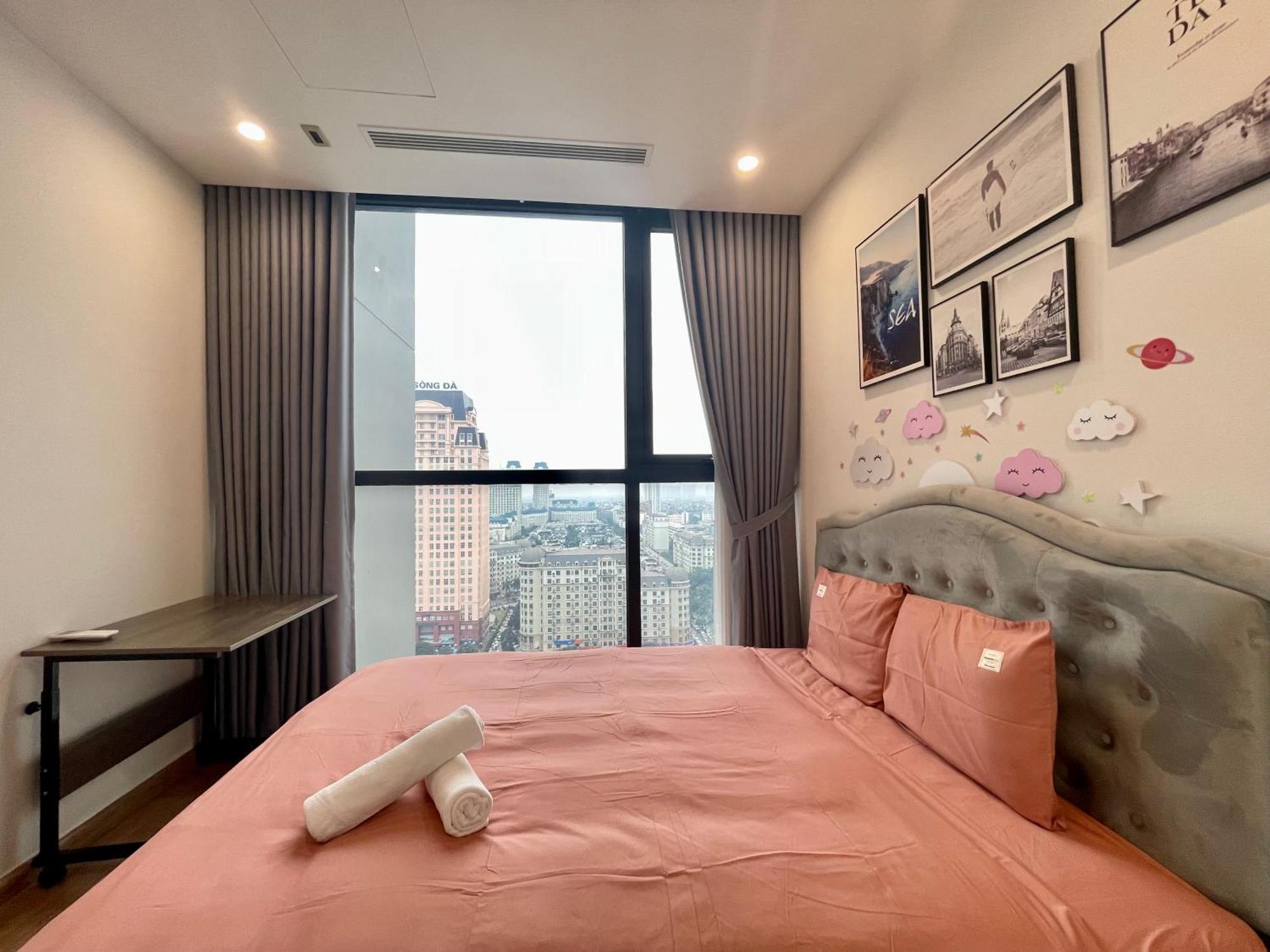 Luxury Apartment Vinhomes Skylake 5Min To Keangnam Hanói Quarto foto