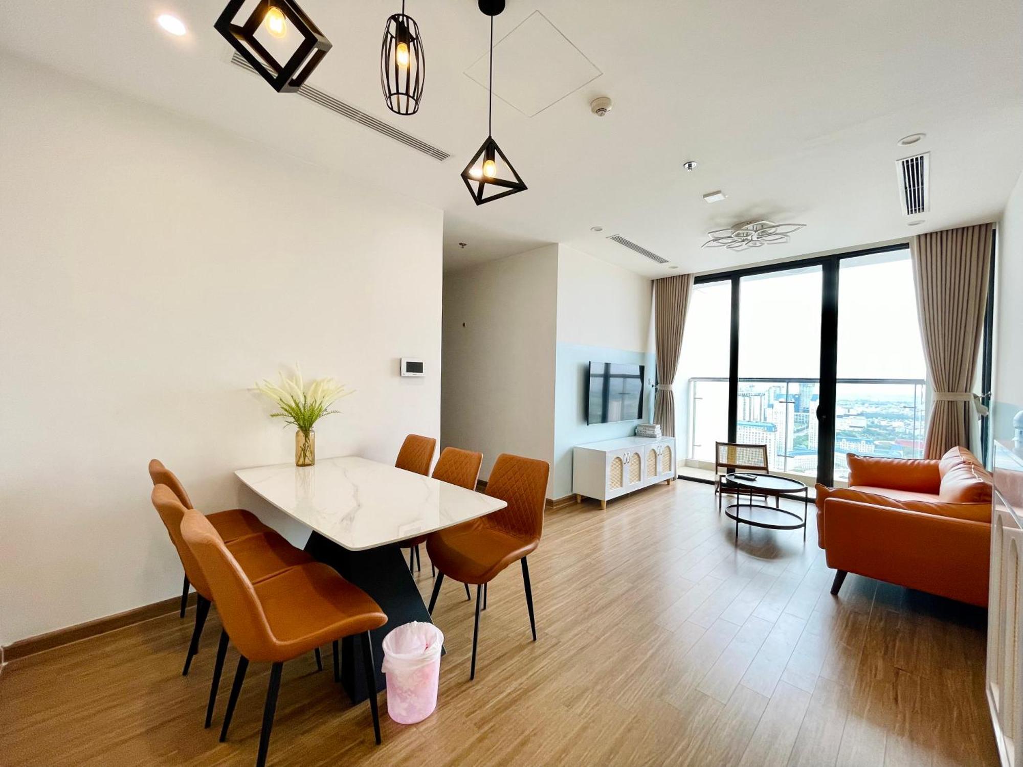 Luxury Apartment Vinhomes Skylake 5Min To Keangnam Hanói Quarto foto