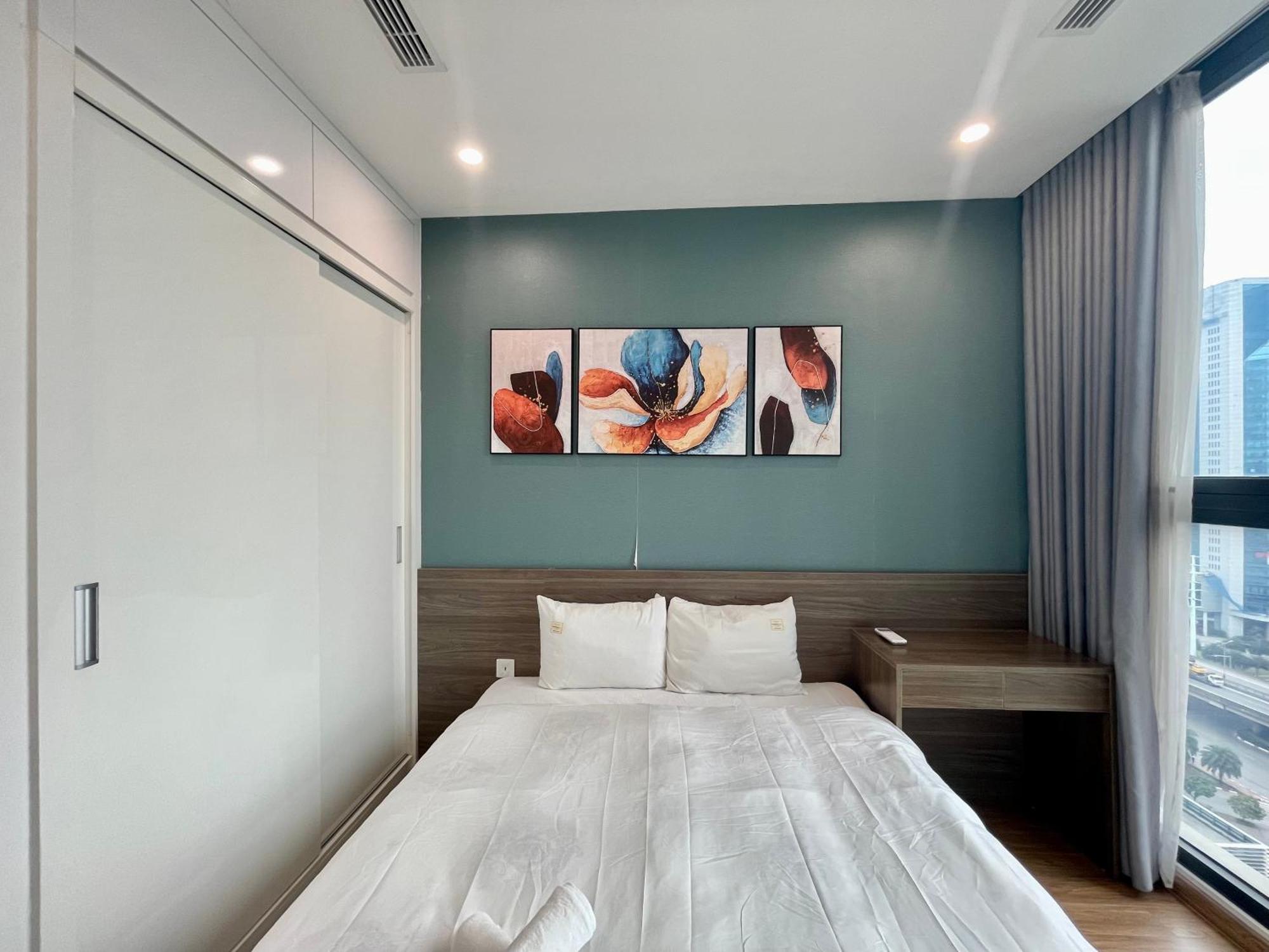 Luxury Apartment Vinhomes Skylake 5Min To Keangnam Hanói Quarto foto