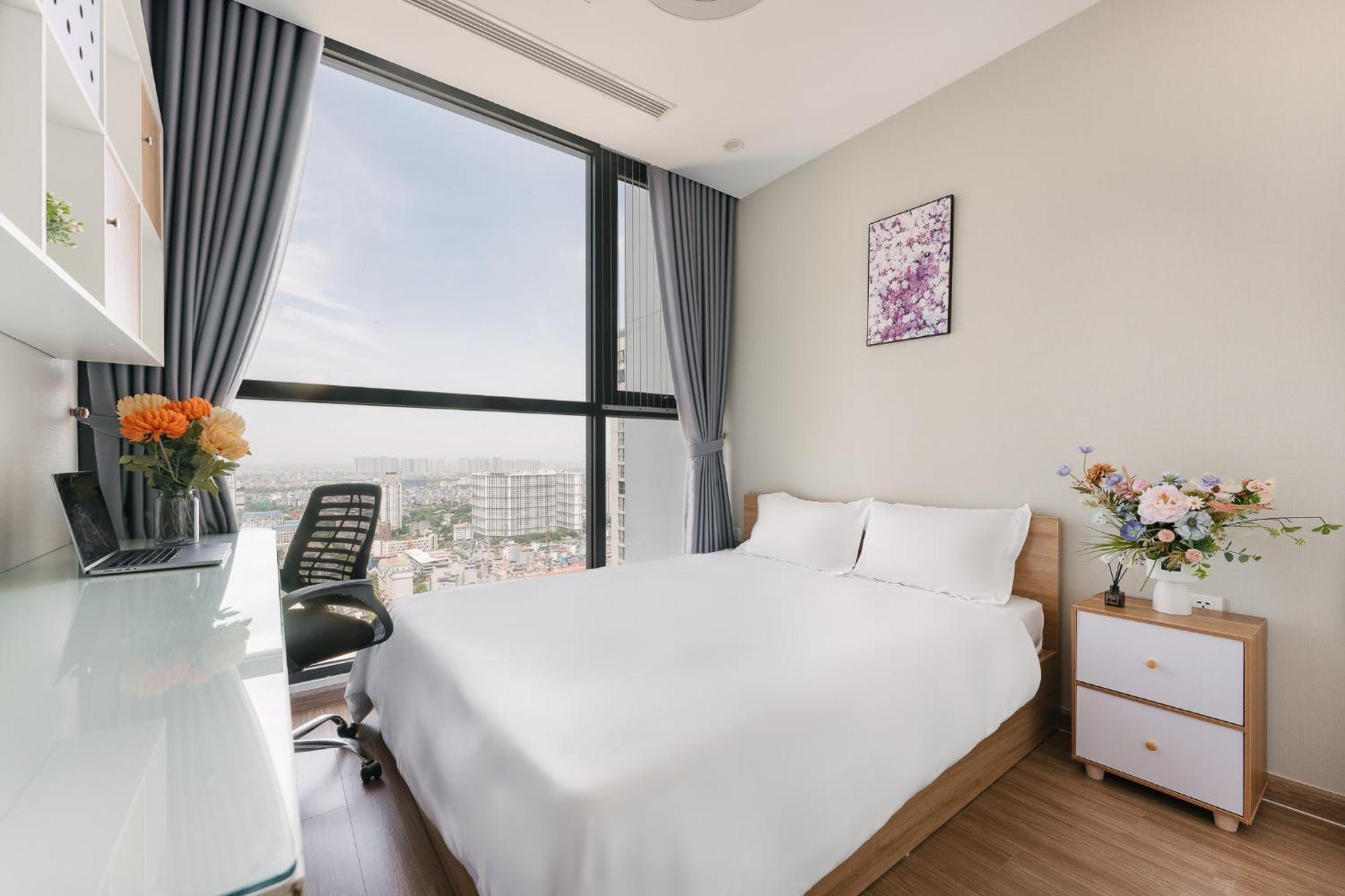 Luxury Apartment Vinhomes Skylake 5Min To Keangnam Hanói Exterior foto