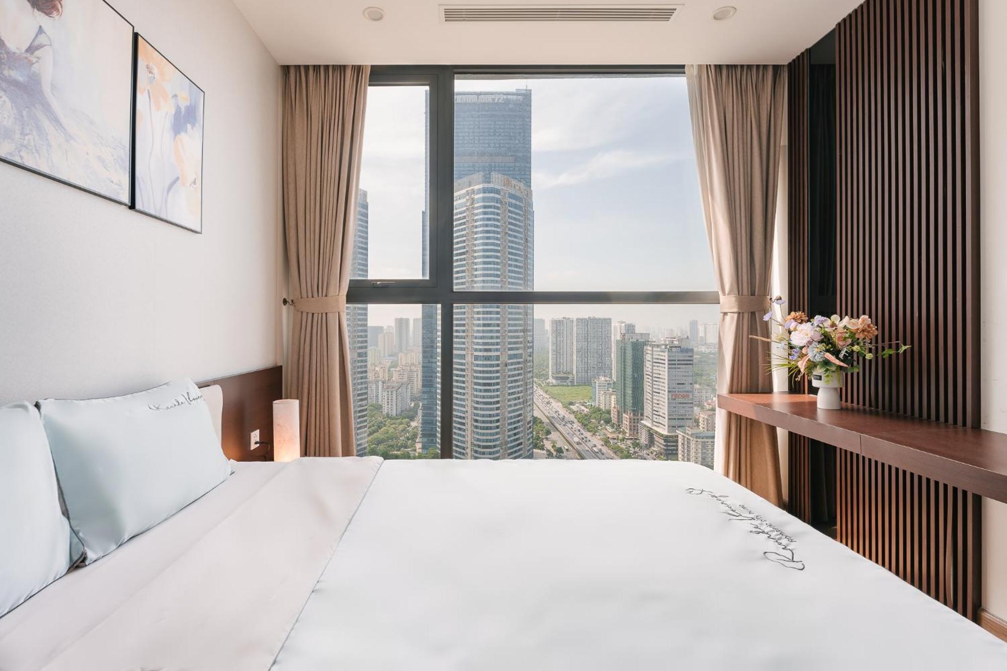 Luxury Apartment Vinhomes Skylake 5Min To Keangnam Hanói Exterior foto